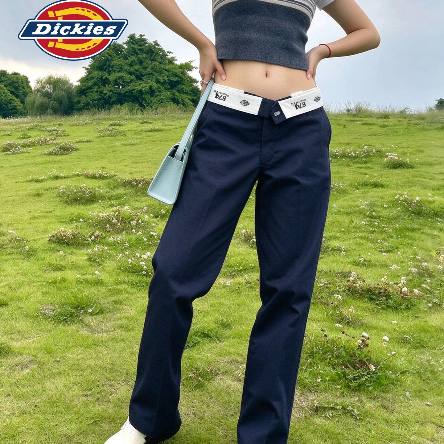 Dickies874秋冬新款美式户外休闲裤男女工装机能风宽松直筒长裤子