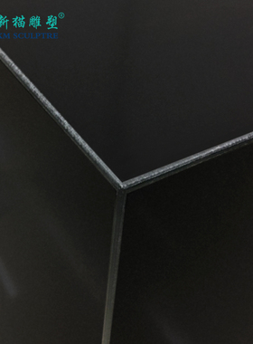 简约现代雕塑底座定制酒店会所样板房工艺品摆件大理石落地展示台