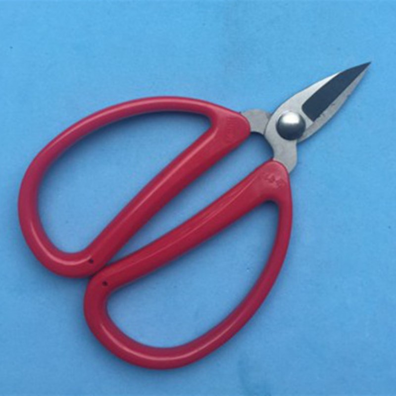 不锈钢指甲剪刀 合金剪刀 汪吾铨2005大号软塑柄锋钢指甲剪刀包邮