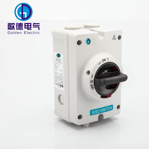 广州歌100099德压电气伏专转用低隔离开关光伏直流防水光隔离开关