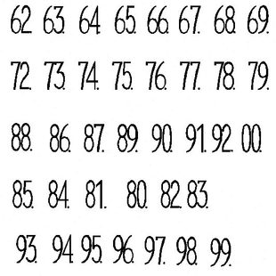 老式邮戳铅字日期定制 日戳字订 老式字订
