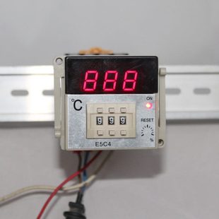 温控表 数显E5C4 温度控制器 温度调节仪 温度控制仪 220V