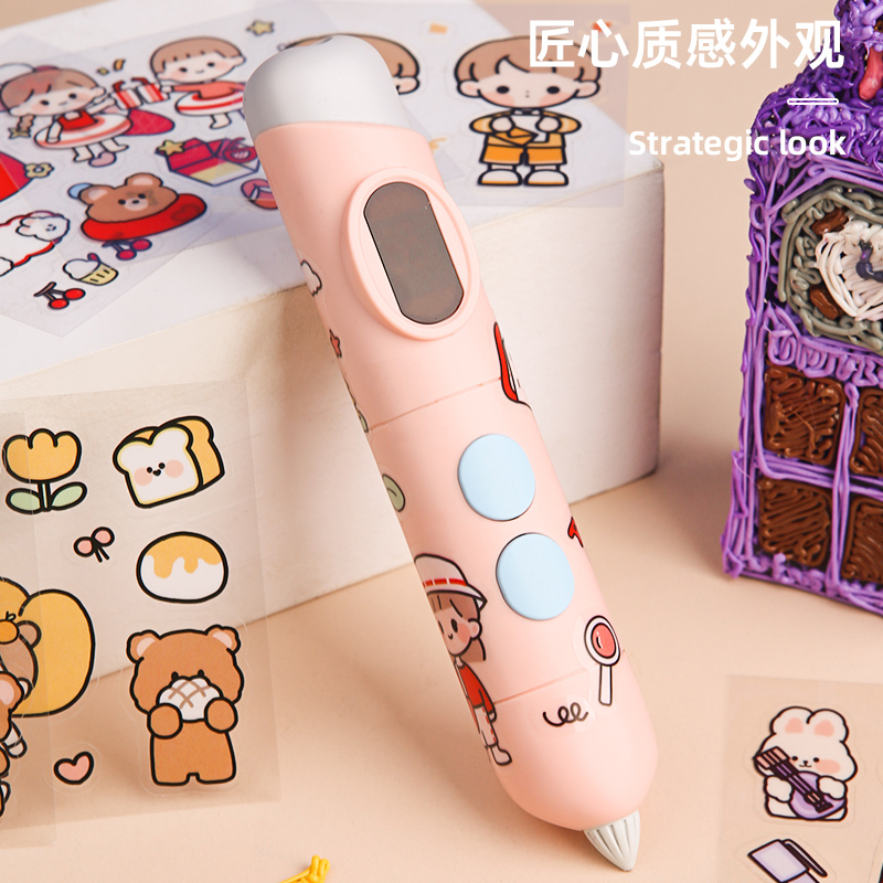 低温充电款3d打印笔新款不烫手无线儿童手工立体绘画学生儿童礼物