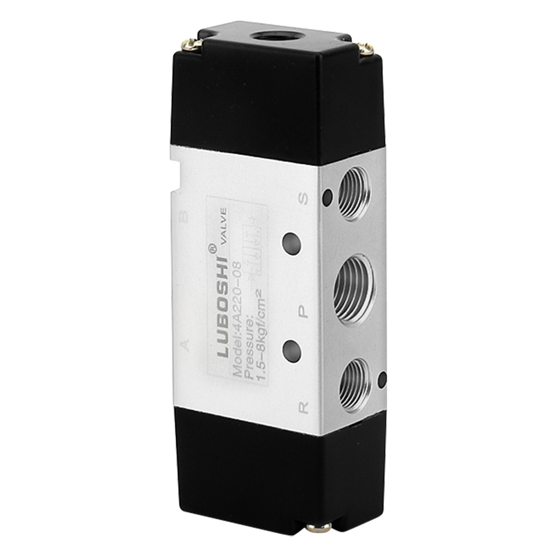 路泊仕气动4A220-08二位五通气控阀4A120换向阀4A320-10/4A420-15