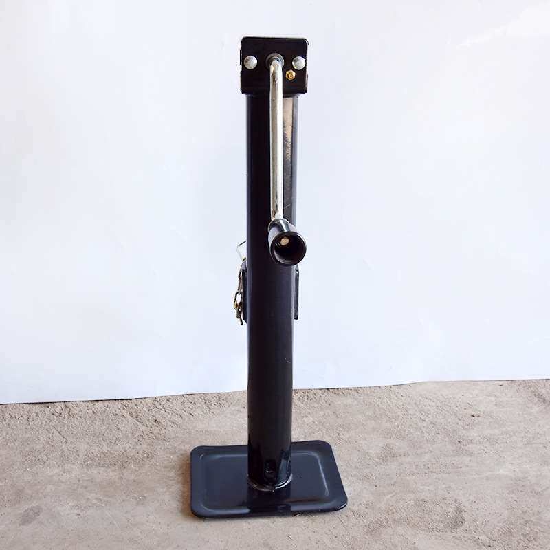 拖挂房车驻车支腿 侧摇拖车千斤顶 2000磅圆管千斤顶