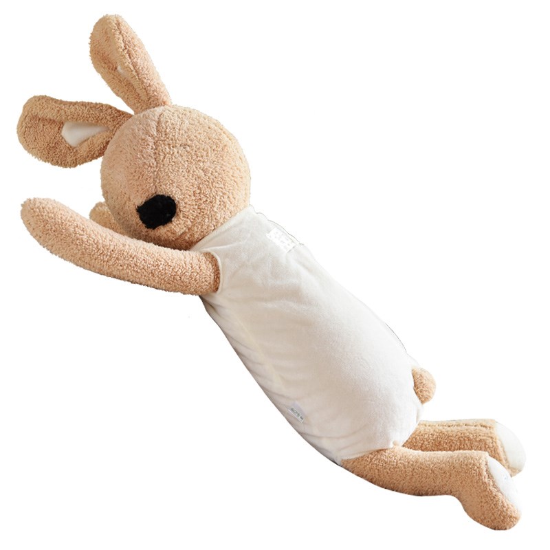 可爱兔子抱枕毛绒玩具睡觉长条枕女生大号床上公仔玩偶布娃娃超软