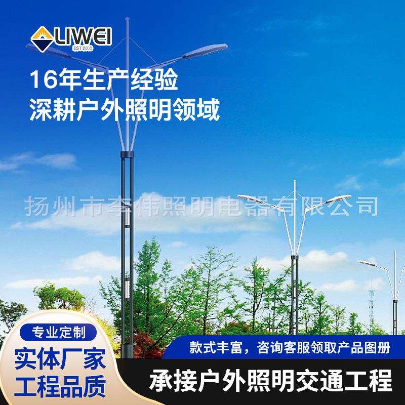 路灯厂家led防爆路灯 道路照明金属灯杆大于7KW T型马路路灯