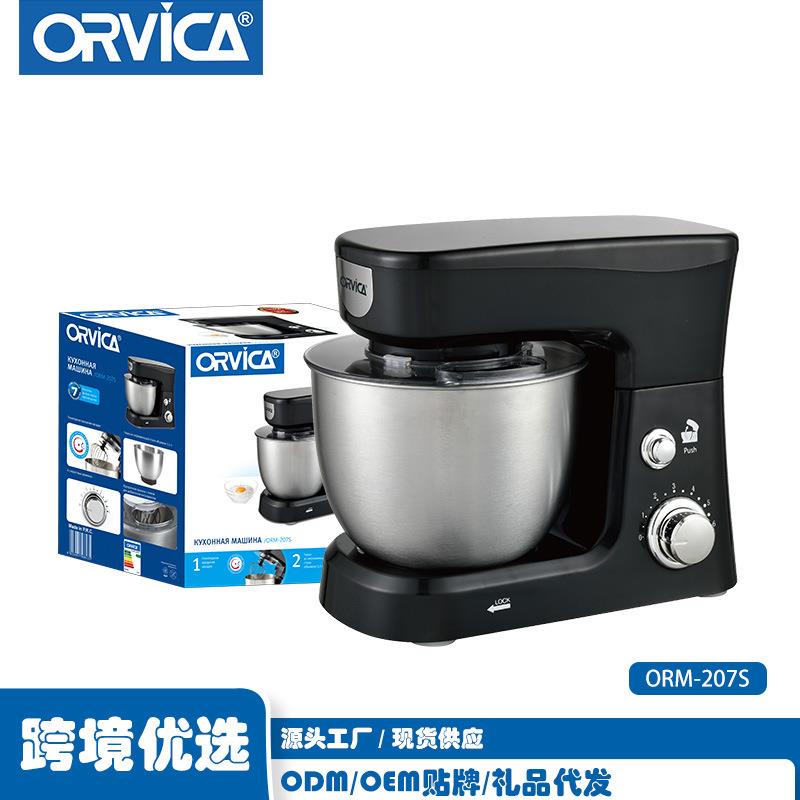 ORVICA跨境家用台式电动打蛋器多功能小型厨师机全自动搅拌和面机