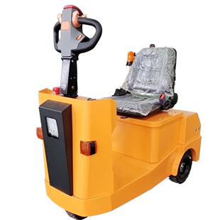 普尔夫电动牵引车小拖车座驾物流车超市机场遥控迷你电动牵引车头