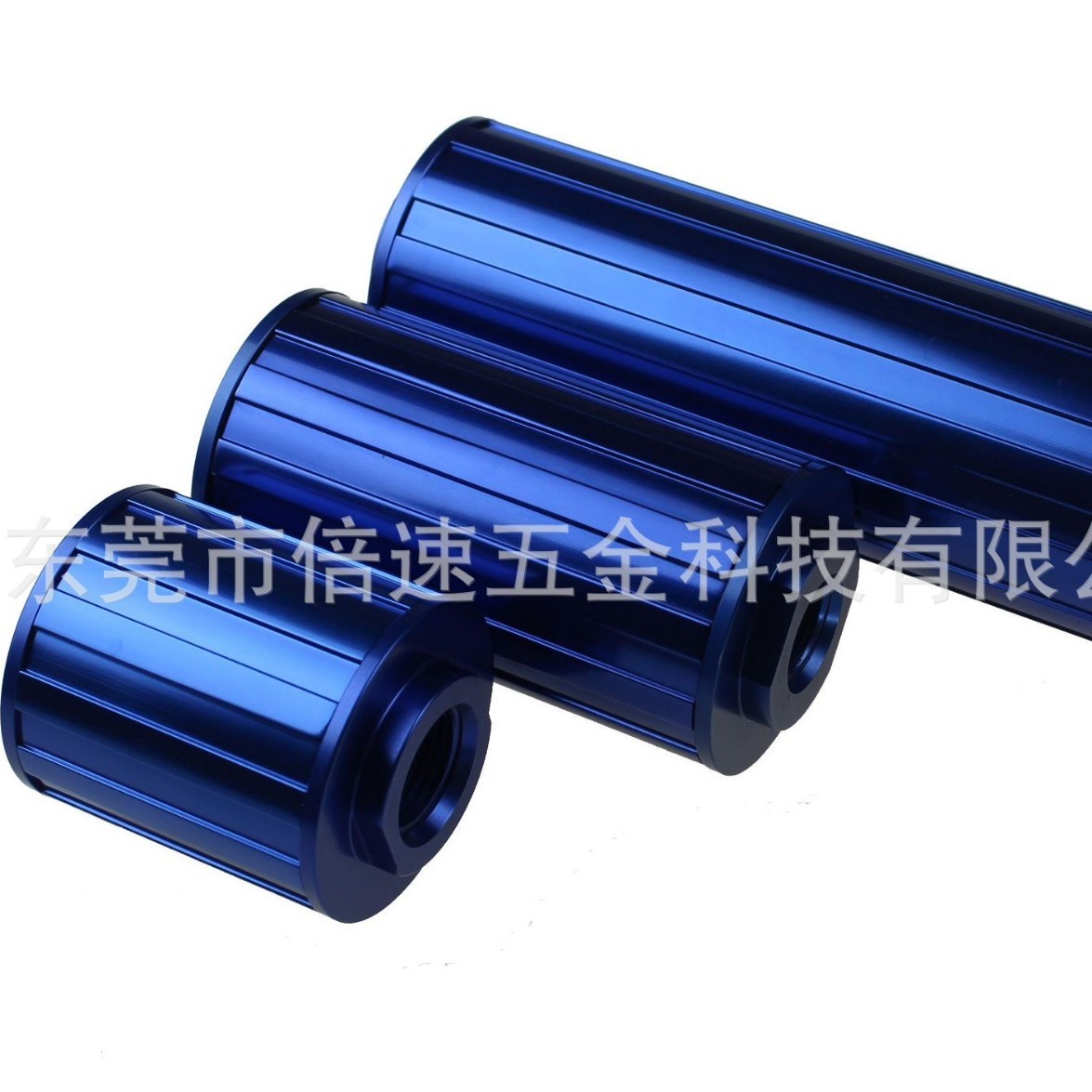 汽车改装高精密汽油机油过滤器燃油滤清器全铝机油滤芯过滤器