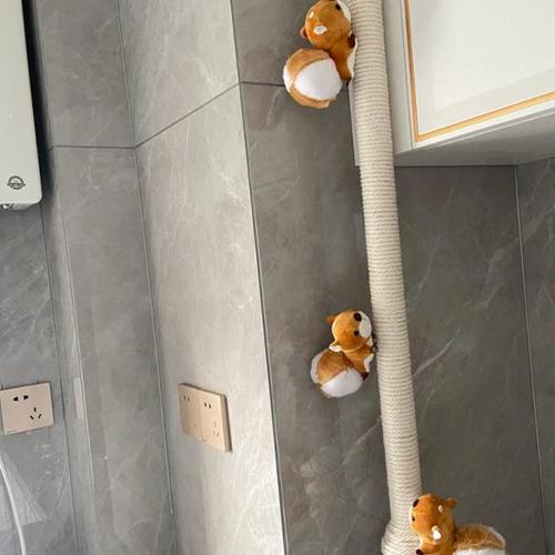 下水管装饰遮挡美化棉麻绳客厅空调管暖气管燃气管卫生间包道遮丑