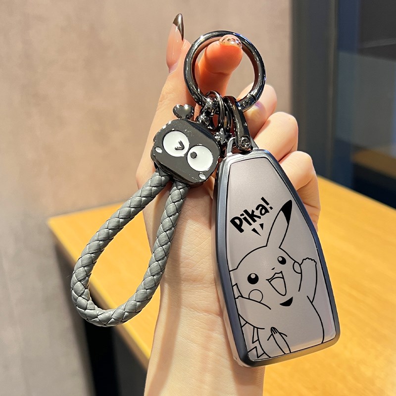 适用红旗h5钥匙h套23款h9 hs7壳h7扣eqm5专用e-hs3高档hs5汽车男