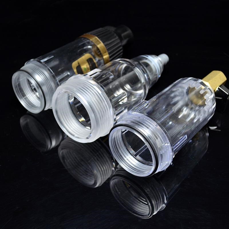 预过滤壳过c滤杯过滤瓶过滤壳塑料瓶全铜反冲洗压力调节附件带密