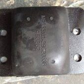 柳汽原厂配件霸龙M43霸龙507后限位块总成 钢板限位胶 大梁缓冲块