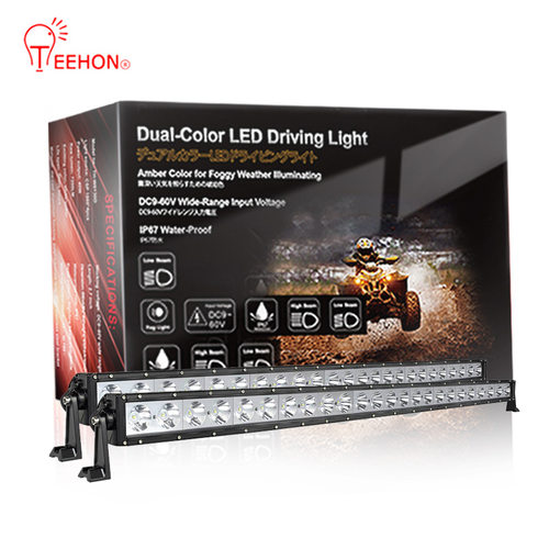 12V-60V超亮中网灯货车越野车车顶灯汽车led长条射灯TH-F1T0系列