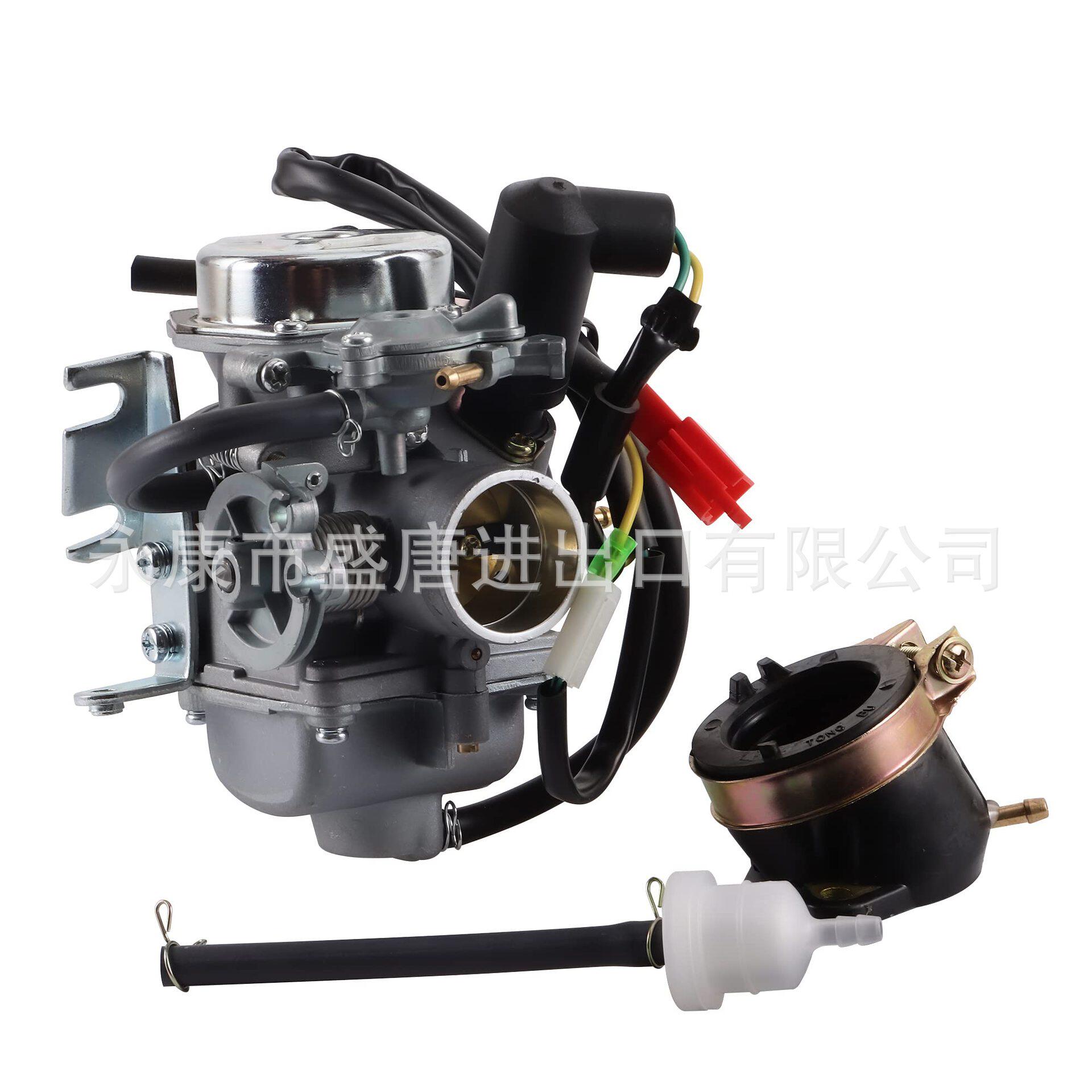 GOOFIT CN250化油器燃油滤清器进气歧管适配Helix CN250 CF250