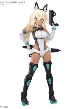 万代 30MS 机娘SIS-H0 瑟斯媞 配色C黑皮 拼装模型 现货