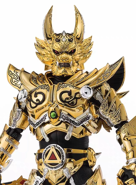 万代 魂限定 真骨雕 黄金骑士牙狼 冴岛大河 牙狼TAIGA