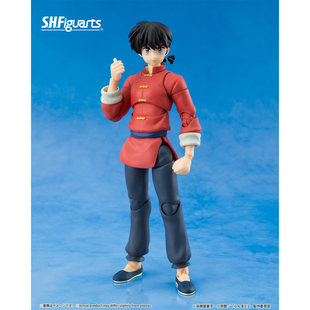 万代 SHF 乱马1/2 早乙 男乱马 可动成品