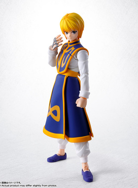 万代 SHF 全职猎人 酷拉皮卡 HUNTERxHUNTER 可动 人偶手办
