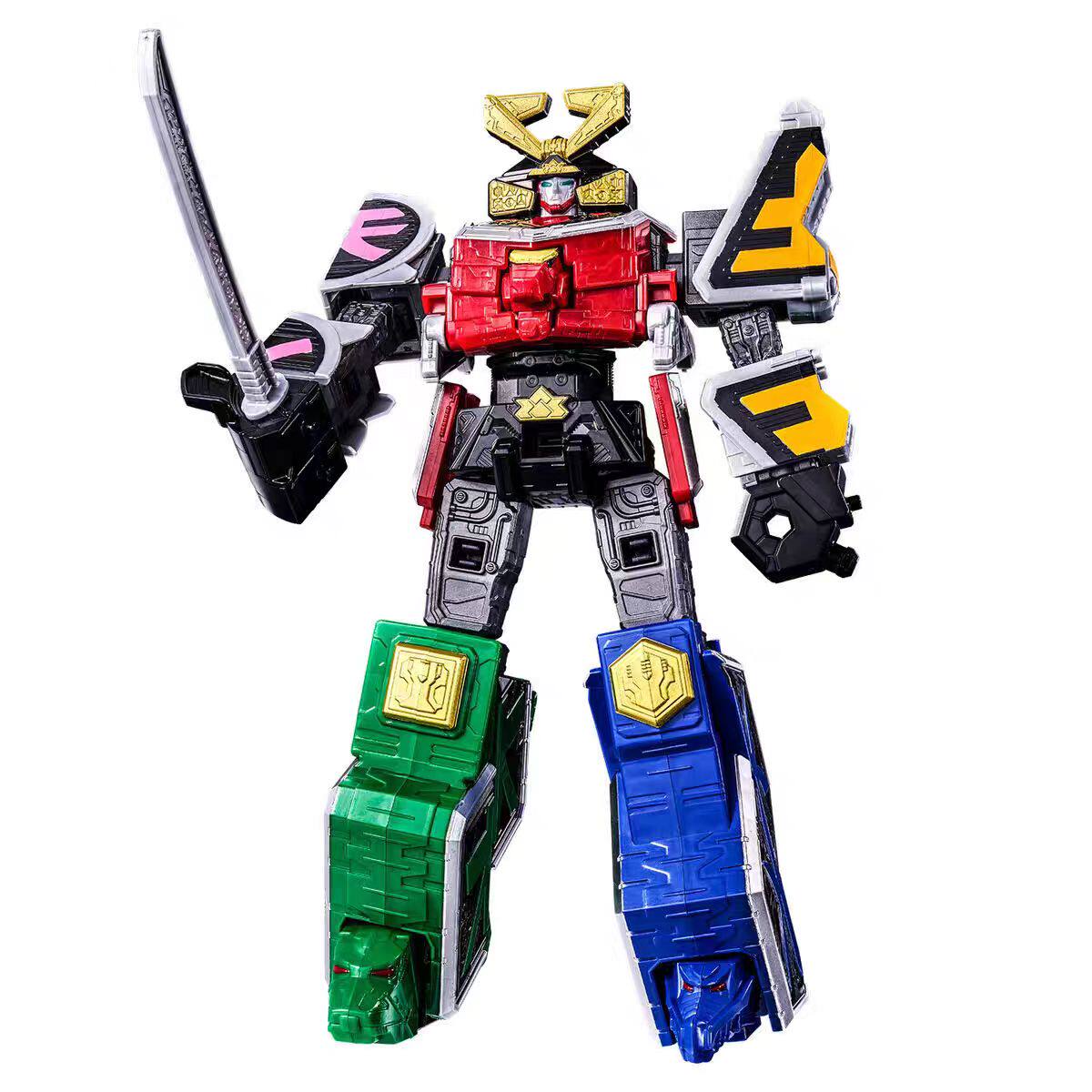 万代 DX 战队宇宙 侍战队真剑者 真剑王 变形合体机器人 现货