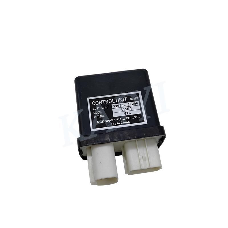 挖机配件洋马NV84/88/NV94/NV98发动机启动继电器119802-77200