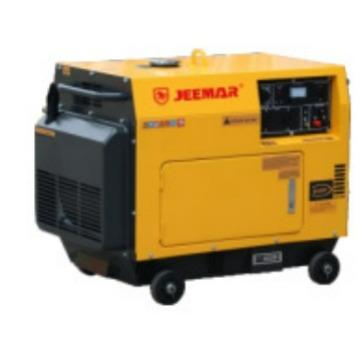 静音 柴油发电机组4.5KW 单相 柴油发电机 电启动 JM6500T