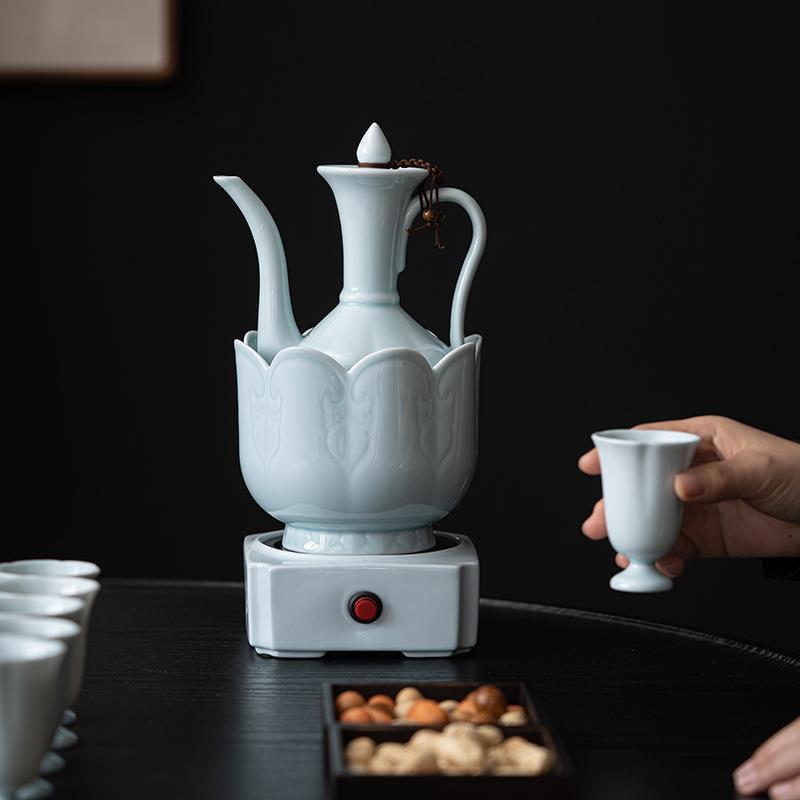 黄酒煮酒器热酒器恒温酒壶老式烫酒壶煮酒壶家用怀旧烫酒器热酒壶