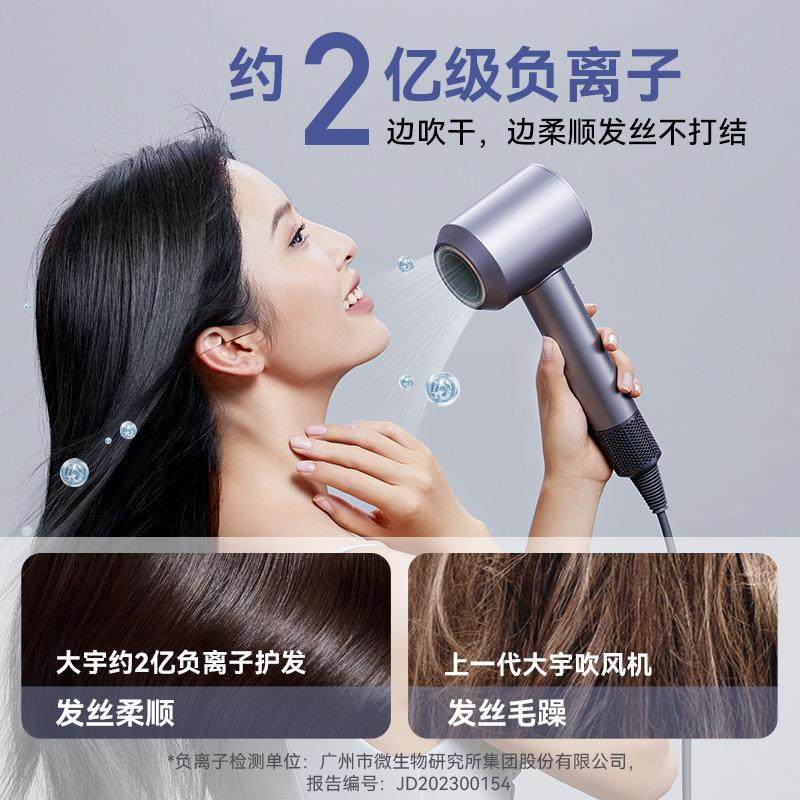 大宇低噪高速吹风机家用负离子电吹风速干大风力吹风筒宿舍用学生