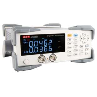 UNI-T优利德UT8635N数字交流毫伏表高精度双通道数显电压表频响