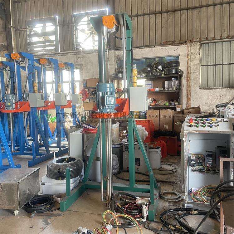 价格优惠 电动防爆分散机 膏脂油漆高速搅拌设备 防水材料混合机