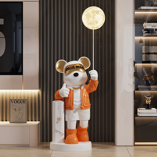 大号暴力熊摆件客厅电视柜沙发大型落地装饰品蓝牙音箱乔迁礼物