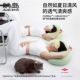 躺岛双面睡感猫肚皮枕分区侧睡枕头凉感四季 枕单人颈部承托枕头