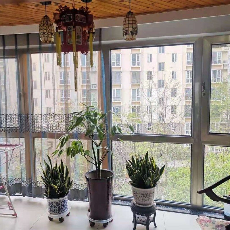 断桥铝门窗 隔音窗户封阳台 铝合金平开I窗 维修各种门窗更换玻璃