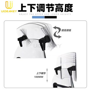 适用光阳赛艇CT250/CT300/S350摩托车加高前挡风改装风挡玻璃配件