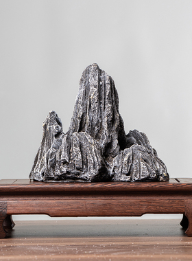 创意造景配件假山石家用微景观绿植园艺装饰生态小石头个性化摆件