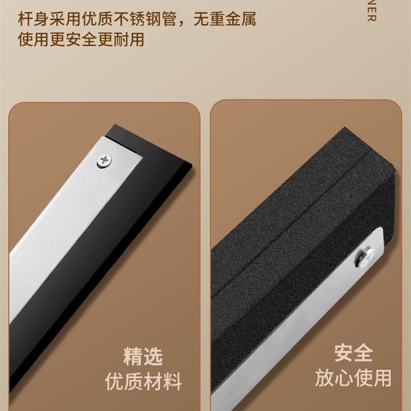 2米杆刮水器地刮刮刀子刮地板地面推水化妆室酒店浴室硅胶扫把家