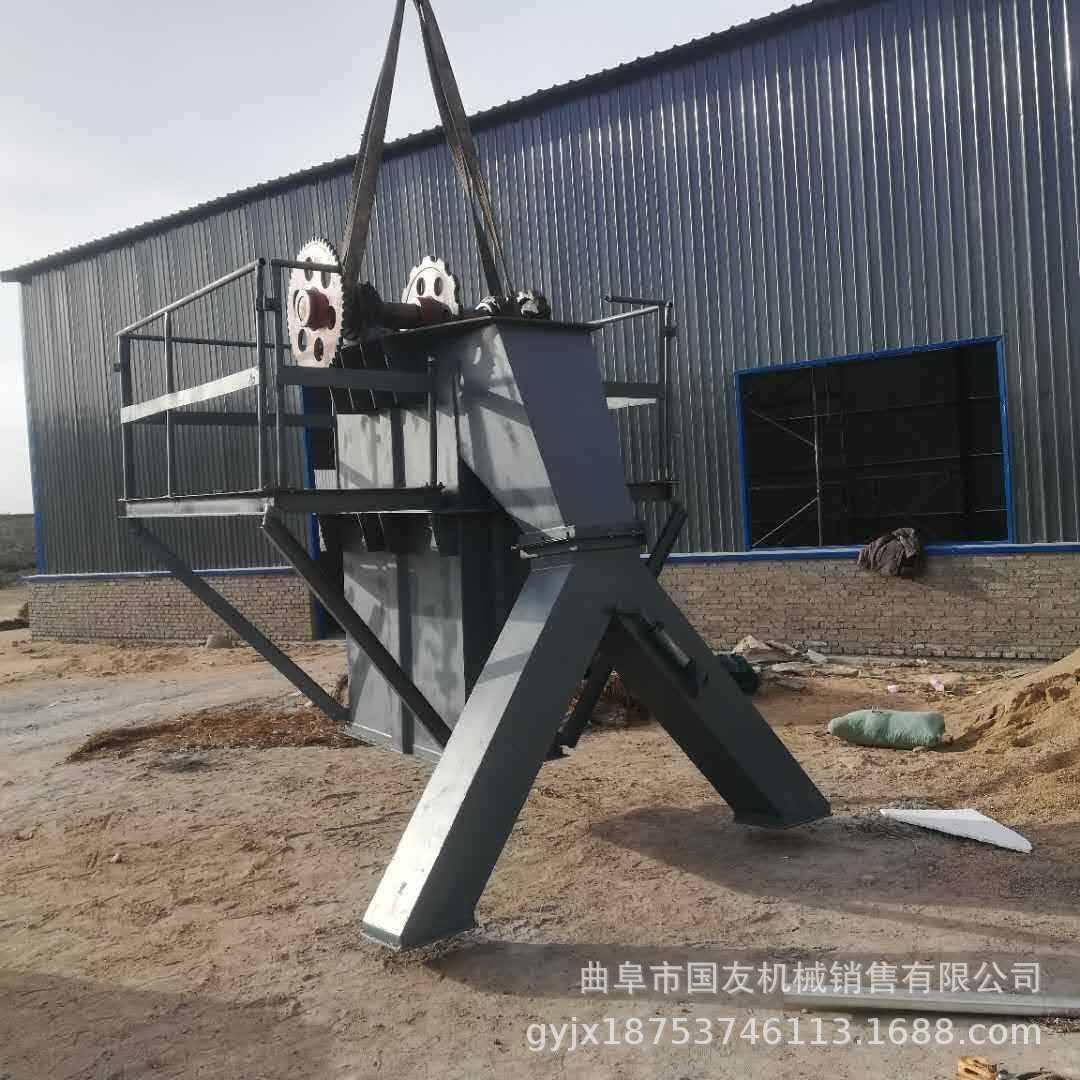 沙土干灰连续式提升机 矿渣石灰装卸畚斗上料机 粉煤灰罐仓输送机