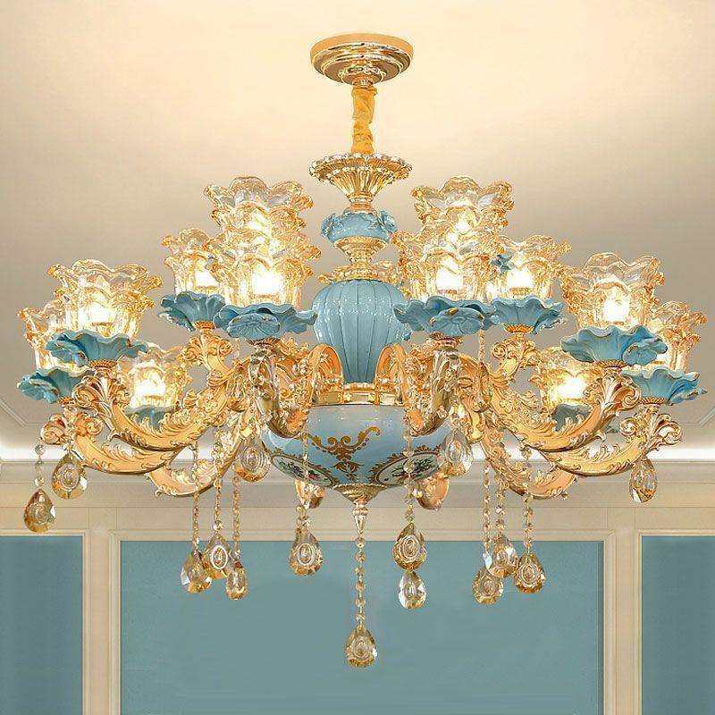 欧式客厅吊灯水晶陶瓷餐厅卧室灯现代简约大气别墅复式楼大厅灯具,玩具/童车/益智/积木/模型,毛绒/玩偶/公仔/布艺类玩具,淘宝优惠券,粉丝福利购,淘宝优惠卷