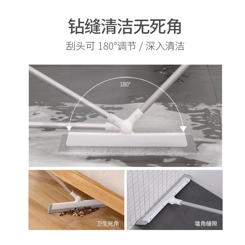 家用多功能伸缩拖把刮地板厕所魔术扫把卫生间擦玻璃拖把厂家