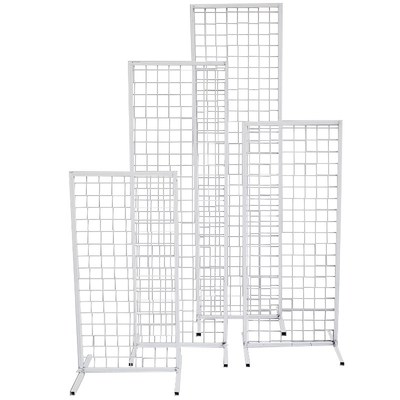 婚庆道具铁艺网格屏风背景森系婚礼T台舞台橱窗装饰场景布置