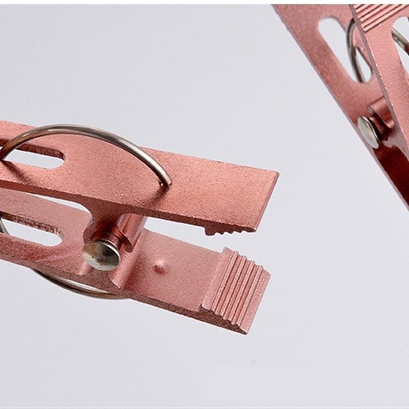 太空铝晒架多夹子裤架袜架多功能可旋转带防风钩 铝合金夹子,收纳整理,袜子架,淘宝优惠券,粉丝福利购,淘宝优惠卷