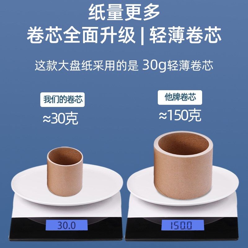 大卷纸厕纸酒店专用大盘卫生纸商用公厕卫生间厕所纸巾家用实惠装,洗护清洁剂/卫生巾/纸/香薰,大盘卷纸,淘宝优惠券,粉丝福利购,淘宝优惠卷