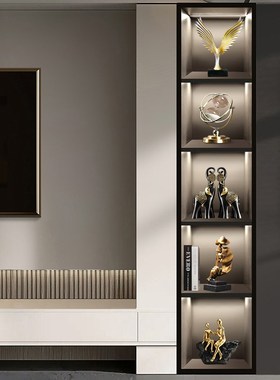 现代简约酒柜装饰品摆件轻奢高档上档次电视柜工艺品摆设套装