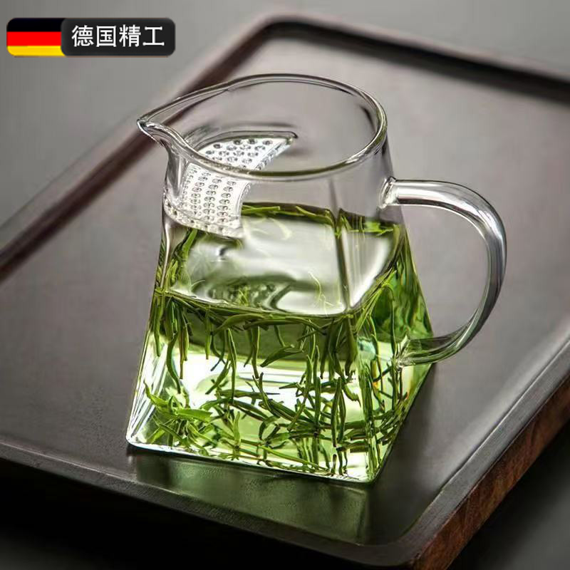 新款耐热玻璃公道杯绿茶泡茶