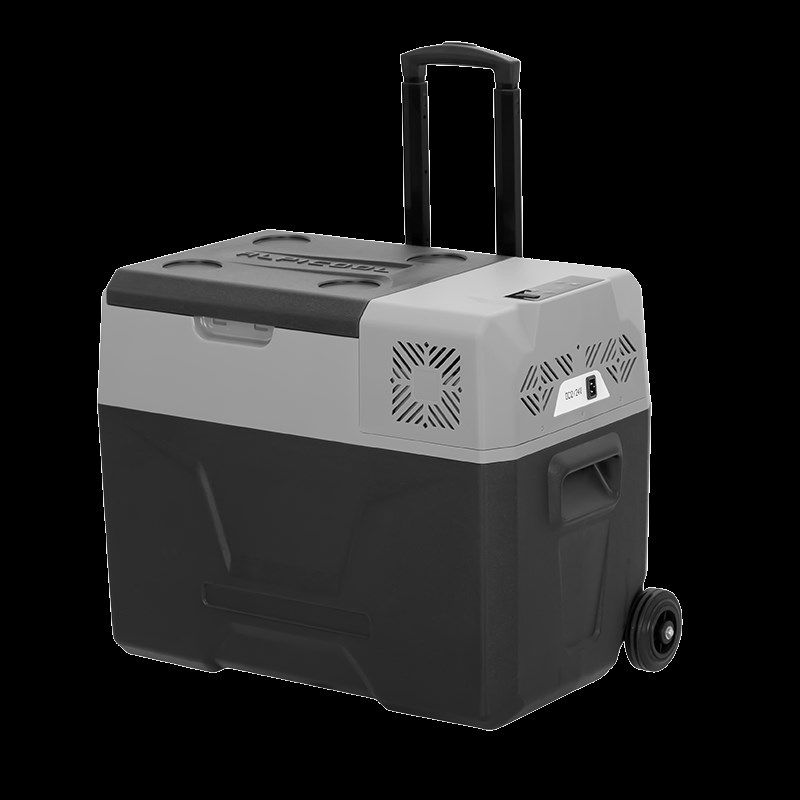 冰虎车载冰箱12V24V220车家两用压缩机制冷拉杆户外智能冷冻速藏