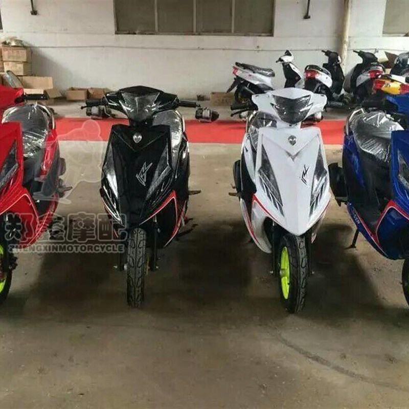 速发电摩托鬼火三代战速外壳新款3代水泥灰车壳改装奥龙瑞雀鬼火