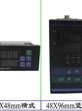 数字显示调节仪尺寸48X96mm竖式型号:XMTE-9000(H)库号M410071