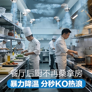 厨武士商用厨房空调 制冷机 饭店后厨食堂酒店大冷量强降温