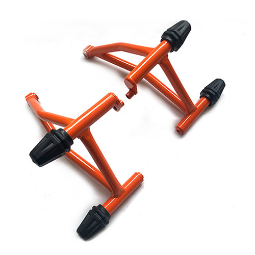 适用KTM390DUKE390改装保险杠竞技杠防摔杠铝合金后扶手改装配件